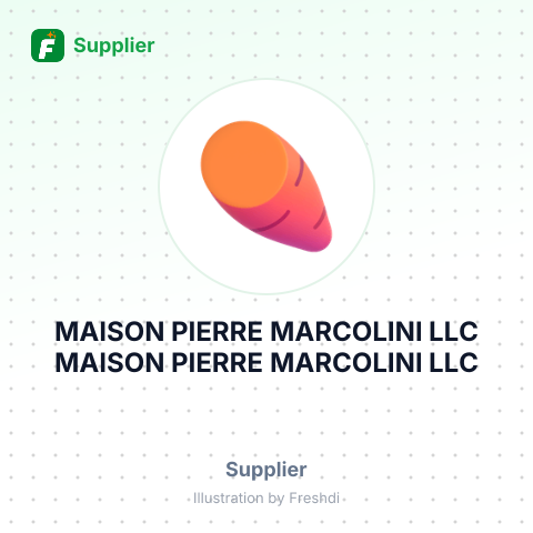 MAISON PIERRE MARCOLINI LLC MAISON PIERRE MARCOLINI LLC – summary card, no photo uploaded yet