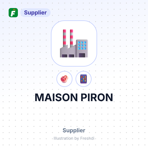 MAISON PIRON – summary card, no photo uploaded yet