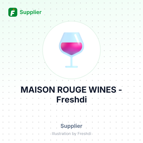 MAISON ROUGE WINES – summary card, no photo uploaded yet