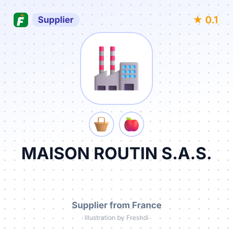 MAISON ROUTIN S.A.S. – summary card, no photo uploaded yet