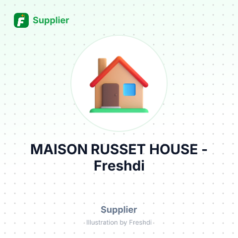 MAISON RUSSET HOUSE – summary card, no photo uploaded yet
