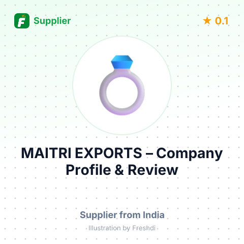 MAITRI EXPORTS – summary card, no photo uploaded yet