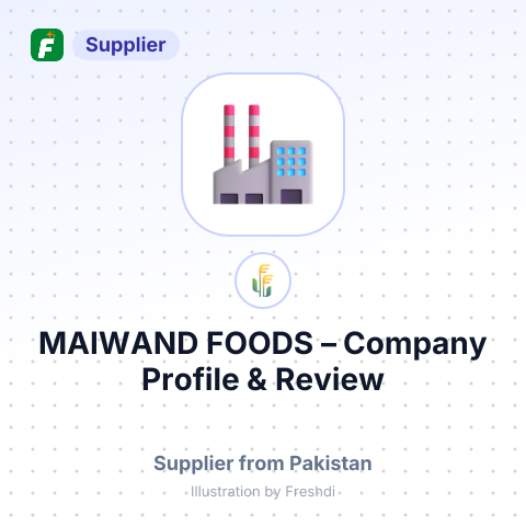 MAIWAND FOODS – summary card, no photo uploaded yet