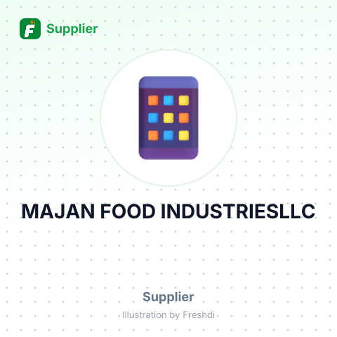 MAJAN FOOD INDUSTRIESLLC – summary card, no photo uploaded yet