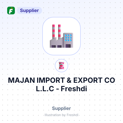 MAJAN IMPORT & EXPORT CO L.L.C – summary card, no photo uploaded yet