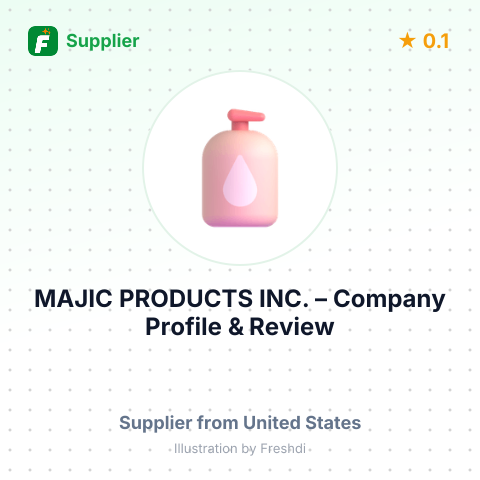MAJIC PRODUCTS INC. – summary card, no photo uploaded yet