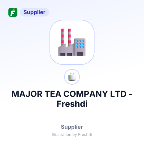 MAJOR TEA COMPANY LTD – summary card, no photo uploaded yet