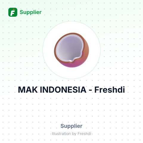 MAK INDONESIA – summary card, no photo uploaded yet