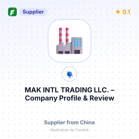 MAK INTL TRADING LLC. – summary card, no photo uploaded yet