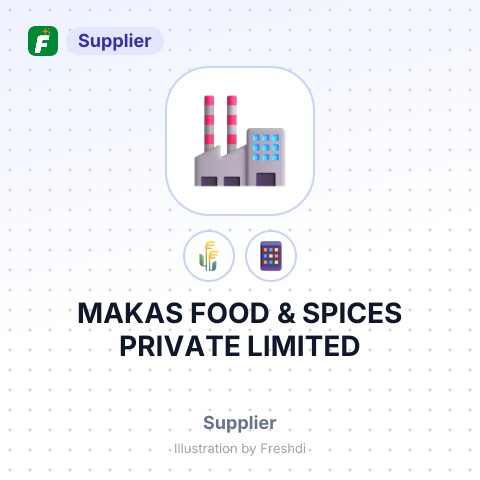 MAKAS FOOD & SPICES PRIVATE LIMITED – summary card, no photo uploaded yet