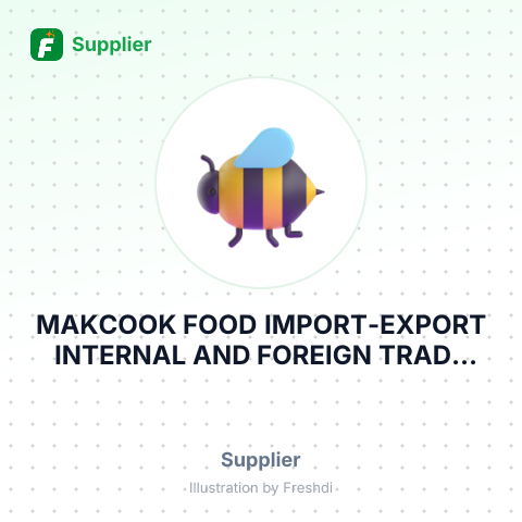 MAKCOOK FOOD IMPORT-EXPORT INTERNAL AND FOREIGN TRADE LIMITED COMPANY – summary card, no photo uploaded yet