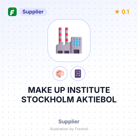 MAKE UP INSTITUTE STOCKHOLM AKTIEBOL – summary card, no photo uploaded yet