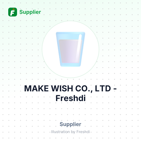 MAKE WISH CO., LTD – summary card, no photo uploaded yet