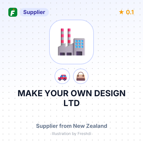 MAKE YOUR OWN DESIGN LTD – summary card, no photo uploaded yet
