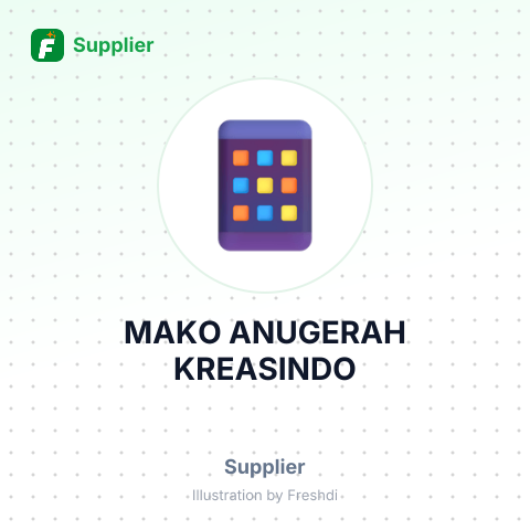 MAKO ANUGERAH KREASINDO – summary card, no photo uploaded yet