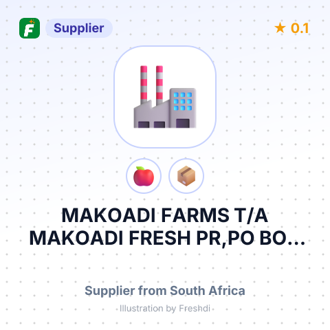 MAKOADI FARMS T/A MAKOADI FRESH PR,PO BOX 79 – summary card, no photo uploaded yet