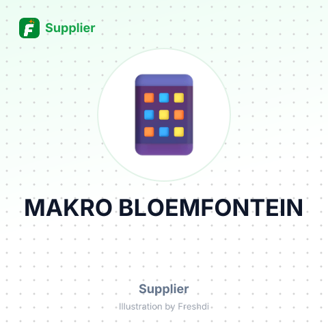 MAKRO BLOEMFONTEIN – summary card, no photo uploaded yet