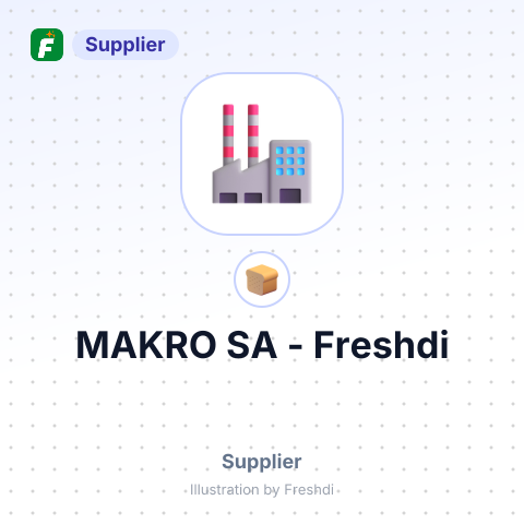 MAKRO SA – summary card, no photo uploaded yet