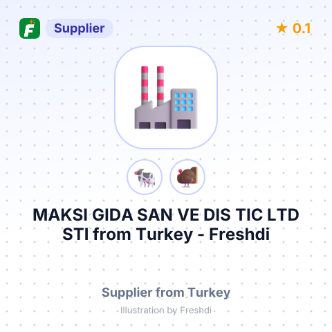 MAKSI GIDA SAN VE DIS TIC LTD STI – summary card, no photo uploaded yet