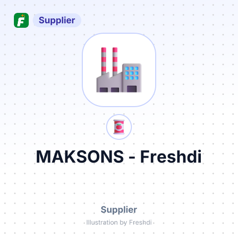 MAKSONS – summary card, no photo uploaded yet