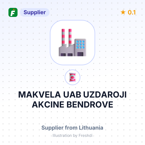 MAKVELA UAB UZDAROJI AKCINE BENDROVE – summary card, no photo uploaded yet