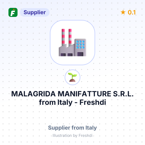 MALAGRIDA MANIFATTURE S.R.L. – summary card, no photo uploaded yet