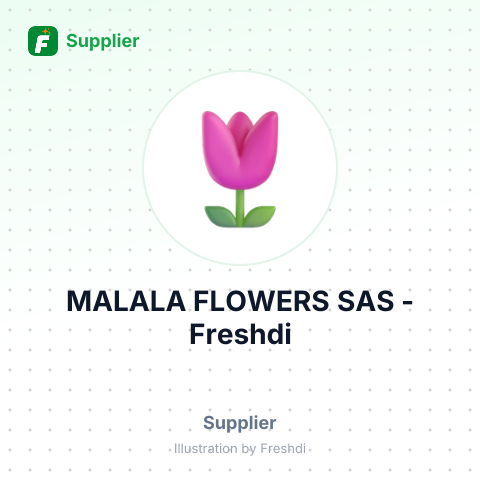 MALALA FLOWERS SAS – summary card, no photo uploaded yet