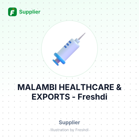 MALAMBI HEALTHCARE & EXPORTS – summary card, no photo uploaded yet