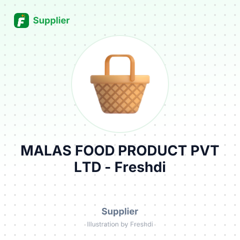 MALAS FOOD PRODUCT PVT LTD – summary card, no photo uploaded yet