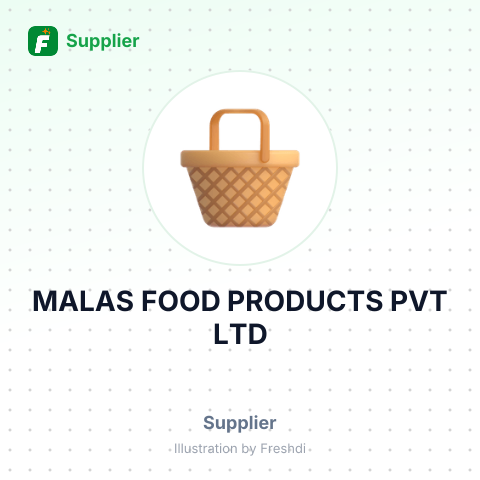 MALAS FOOD PRODUCTS PVT LTD – summary card, no photo uploaded yet