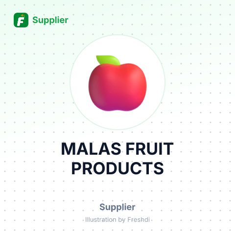 MALAS FRUIT PRODUCTS – summary card, no photo uploaded yet