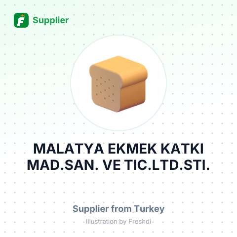 MALATYA EKMEK KATKI MAD.SAN. VE TIC.LTD.STI. – summary card, no photo uploaded yet