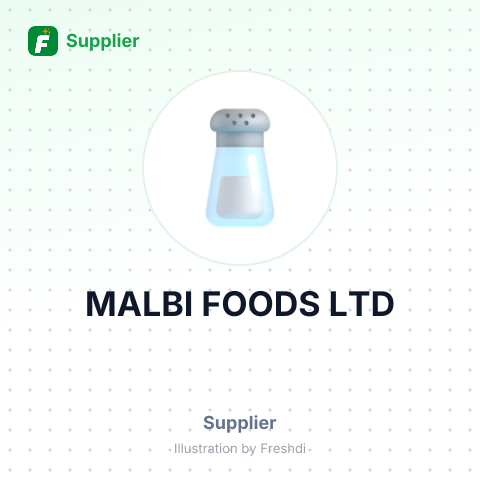MALBI FOODS LTD – summary card, no photo uploaded yet