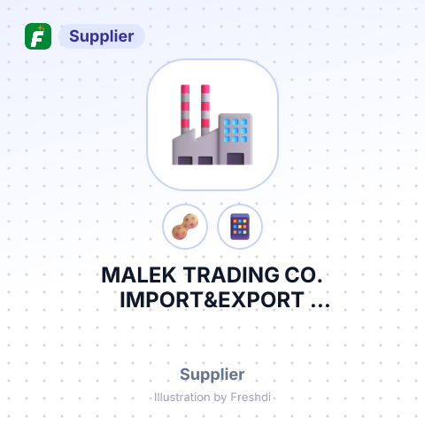 MALEK TRADING CO. IMPORT&EXPORT NUROLLAHMALLEKKANDI – summary card, no photo uploaded yet