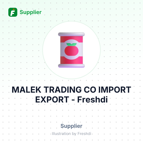MALEK TRADING CO IMPORT EXPORT – summary card, no photo uploaded yet