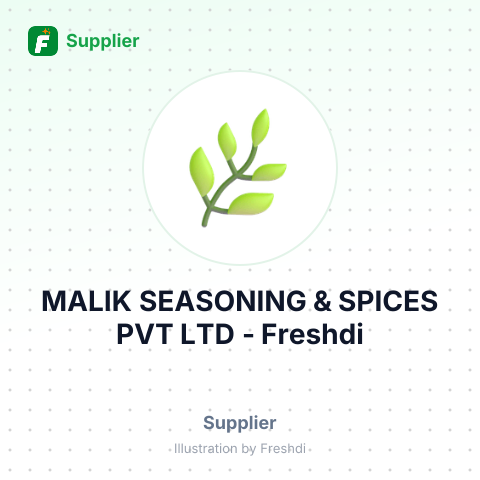 MALIK SEASONING & SPICES PVT LTD – summary card, no photo uploaded yet