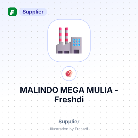 MALINDO MEGA MULIA – summary card, no photo uploaded yet
