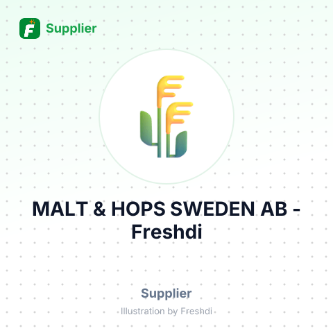 MALT & HOPS SWEDEN AB – summary card, no photo uploaded yet