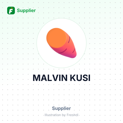MALVIN KUSI – summary card, no photo uploaded yet