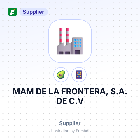 MAM DE LA FRONTERA, S.A. DE C.V – summary card, no photo uploaded yet