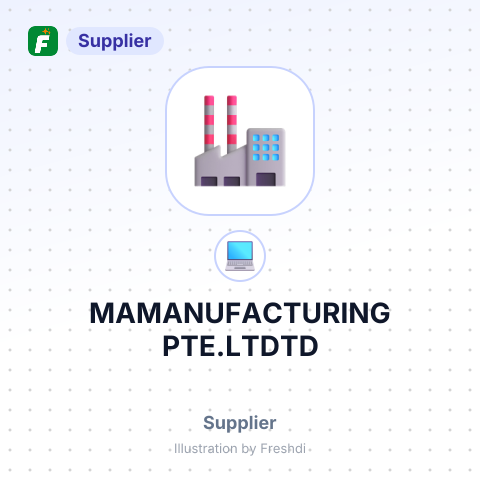 MAMANUFACTURING PTE.LTDTD – summary card, no photo uploaded yet