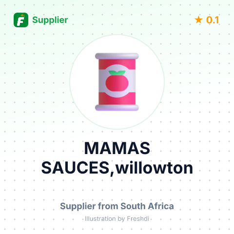 MAMAS SAUCES,willowton – summary card, no photo uploaded yet