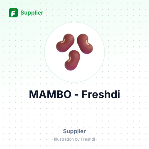 MAMBO – summary card, no photo uploaded yet