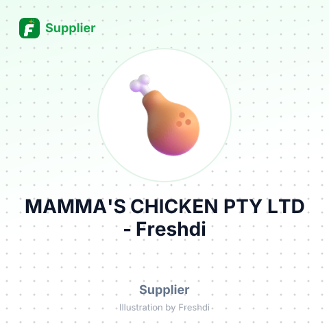 MAMMA'S CHICKEN PTY LTD – summary card, no photo uploaded yet