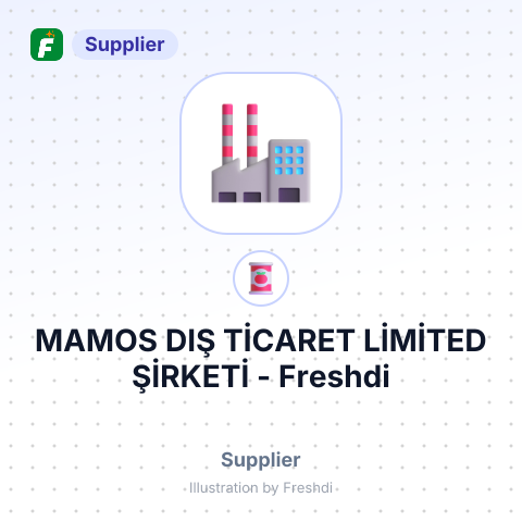 MAMOS DIŞ TİCARET LİMİTED ŞİRKETİ – summary card, no photo uploaded yet