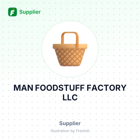 MAN FOODSTUFF FACTORY LLC – summary card, no photo uploaded yet