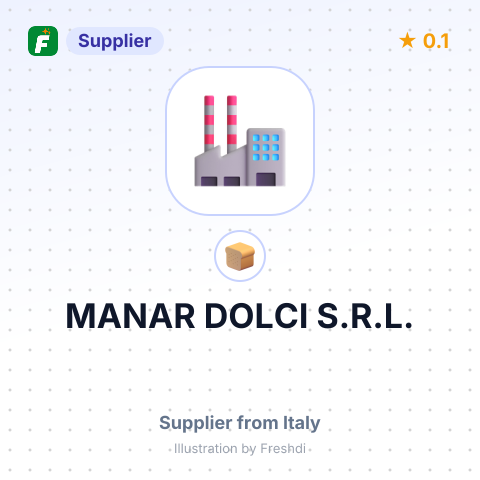 MANAR DOLCI S.R.L. – summary card, no photo uploaded yet