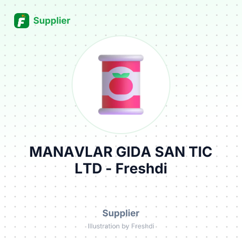 MANAVLAR GIDA SAN TIC LTD – summary card, no photo uploaded yet
