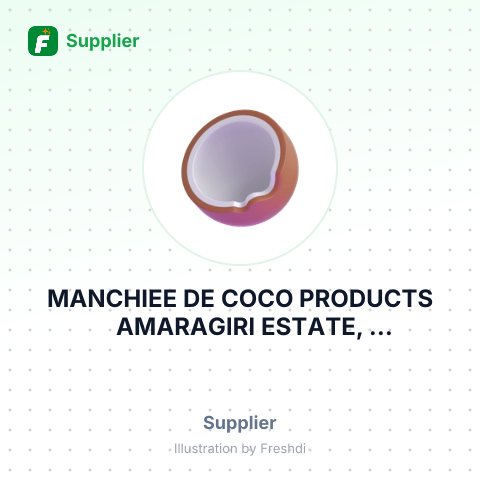MANCHIEE DE COCO PRODUCTS AMARAGIRI ESTATE, LOLUWAGODA EXP ONLY TL – summary card, no photo uploaded yet