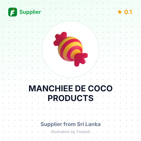 MANCHIEE DE COCO PRODUCTS – summary card, no photo uploaded yet